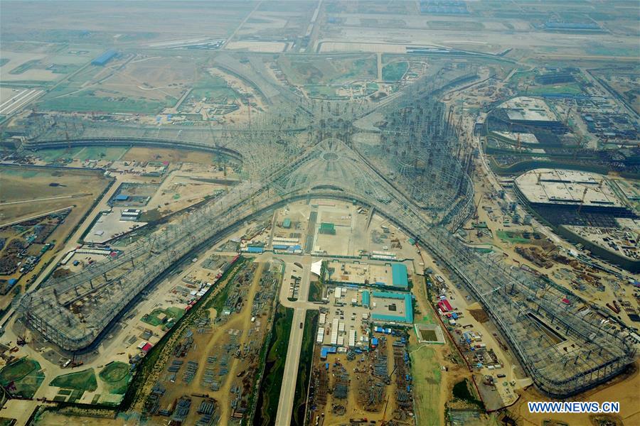 China is building a mega-airport in Beijing that will open in 2019
