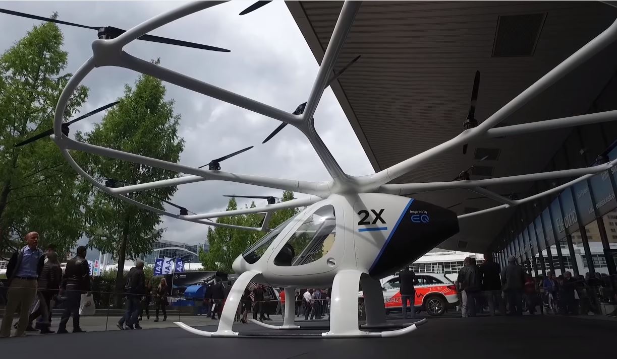 Volocopter at Frankfurt Motor Show 2017