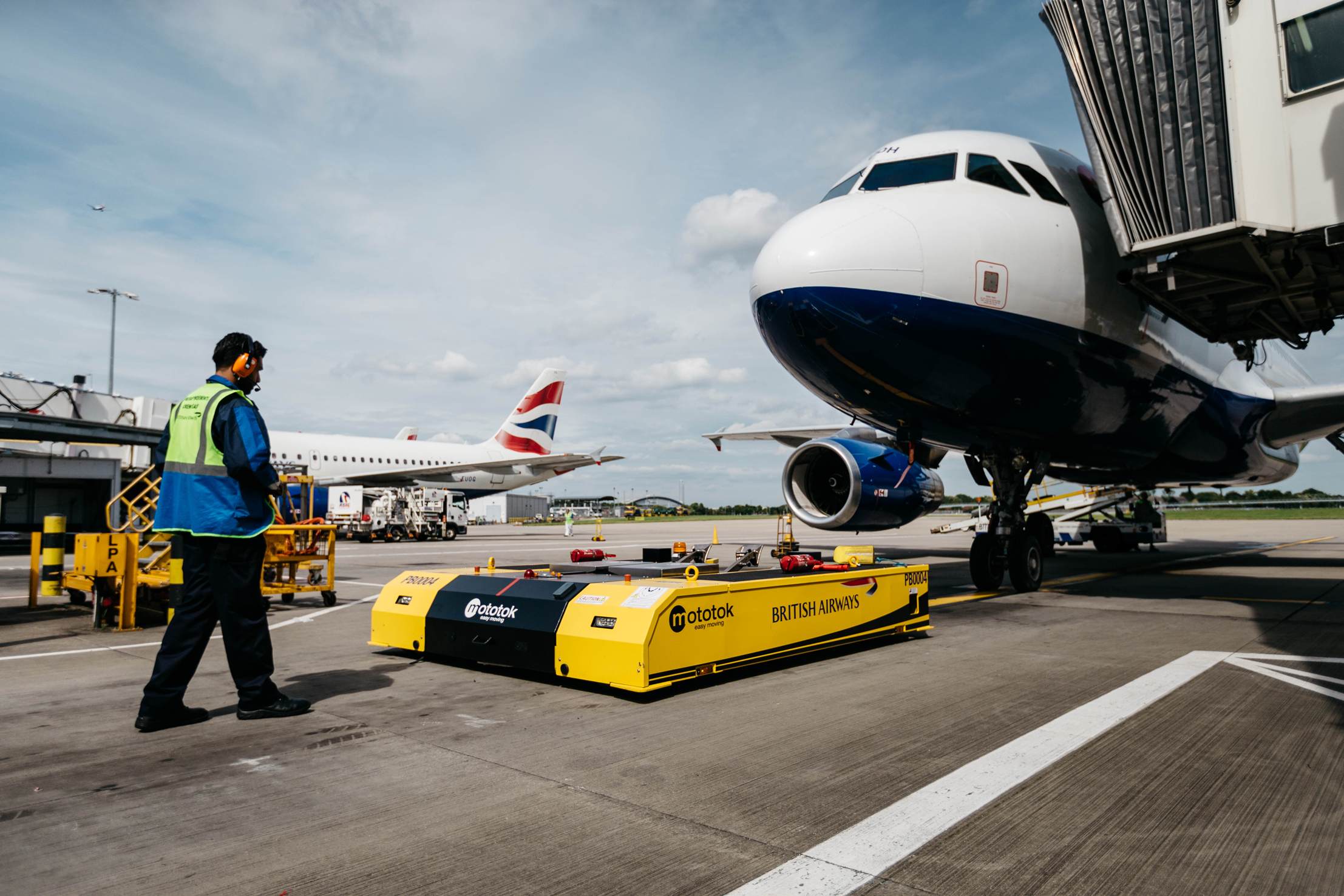 British Airways, Elektrikli Push-back Araçları Kullanıyor