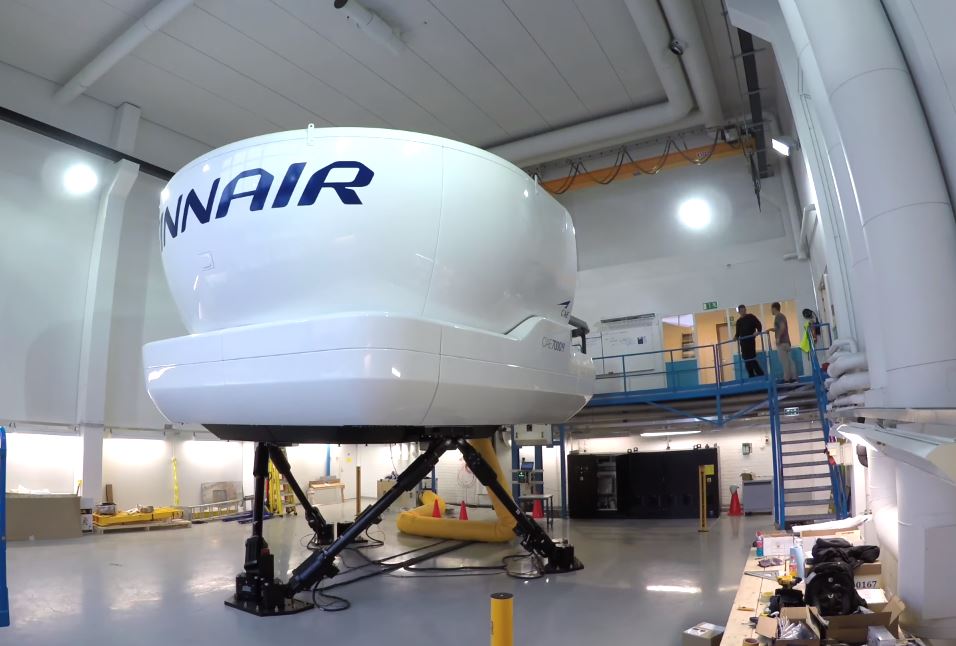 The making of the A350 simulator