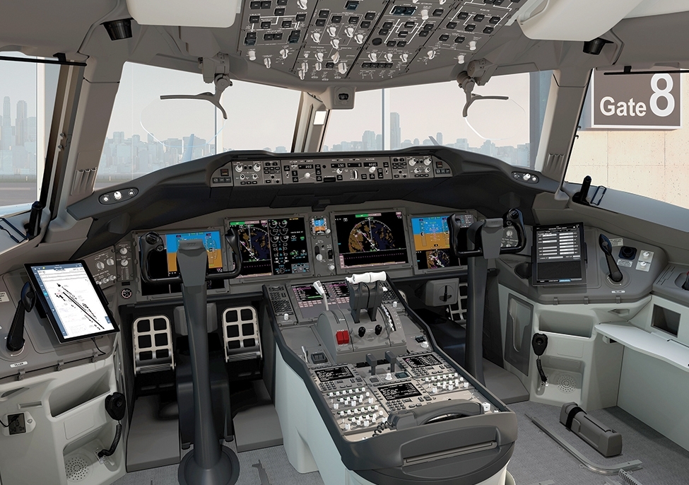 Boeing 777x Cockpit