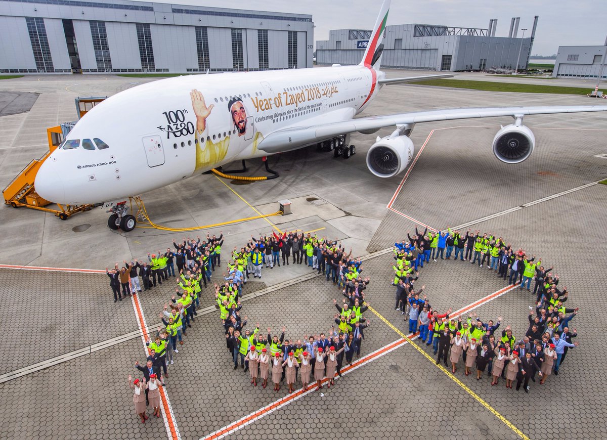 Celebrating 10 years of the Emirates A380