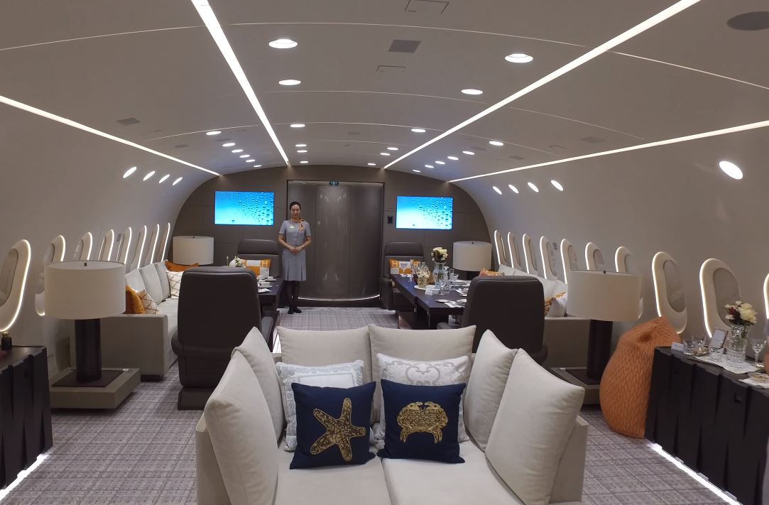 Inside The World’s Only Private Boeing 787 Dreamliner