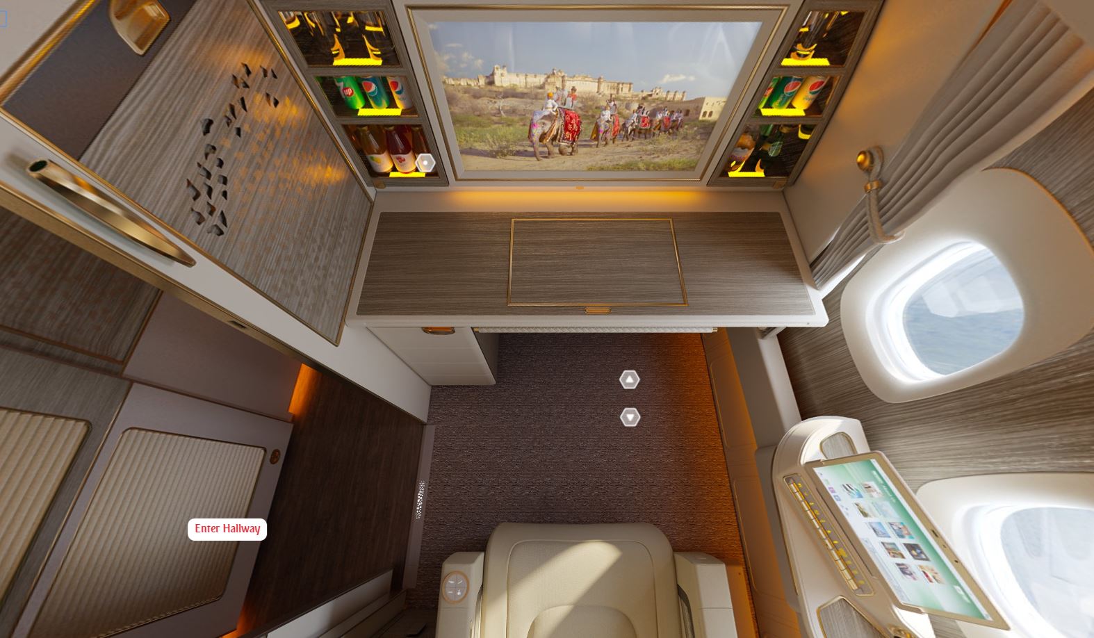 New Emirates First Class Suite aboard Boeing 777