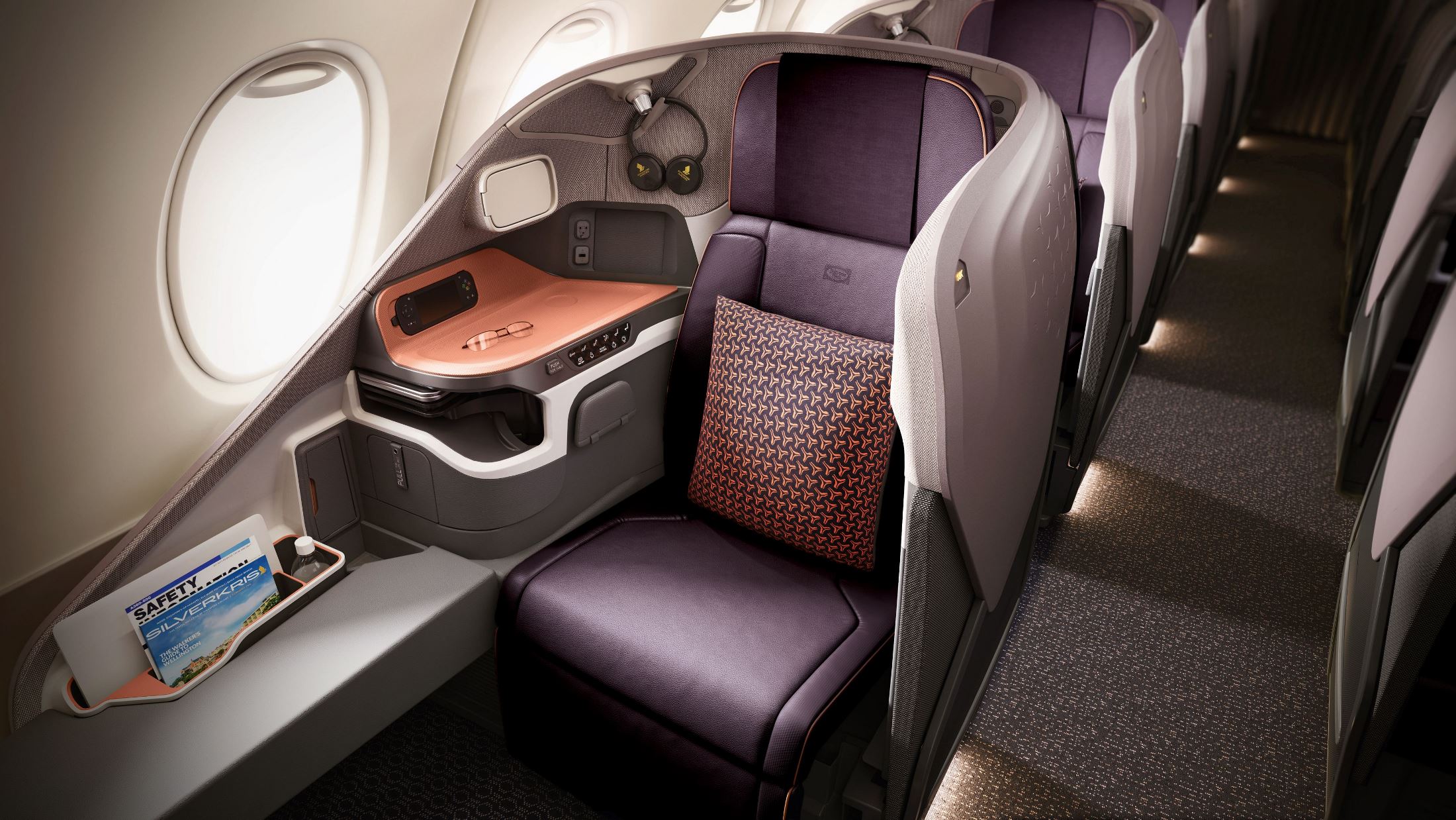 Airbus A350: iç düzen, özellikler ve yorumlar Airbus A350: iç düzen, özellikler ve yorumlar