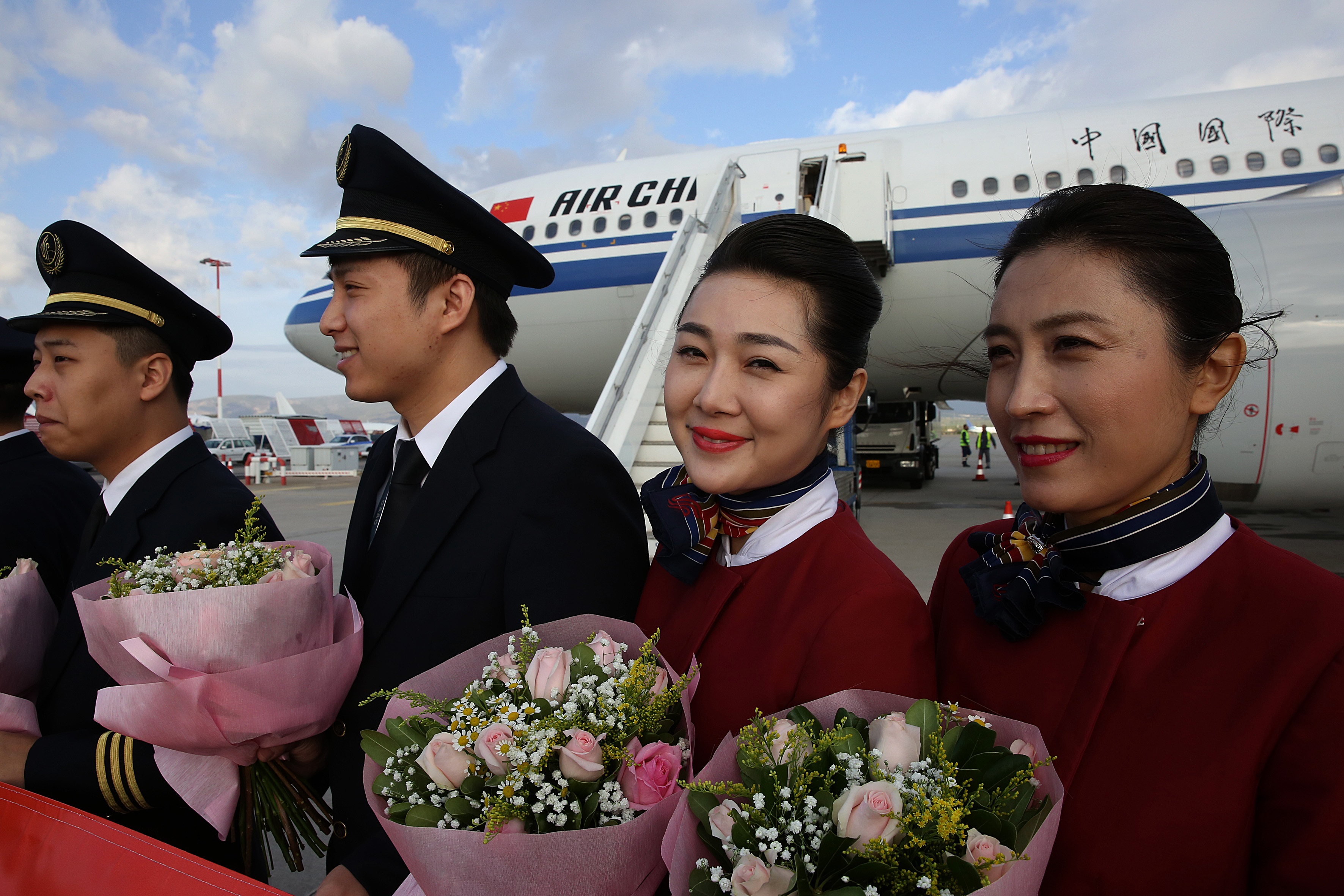 Air China, Atina Seferlerine Başladı