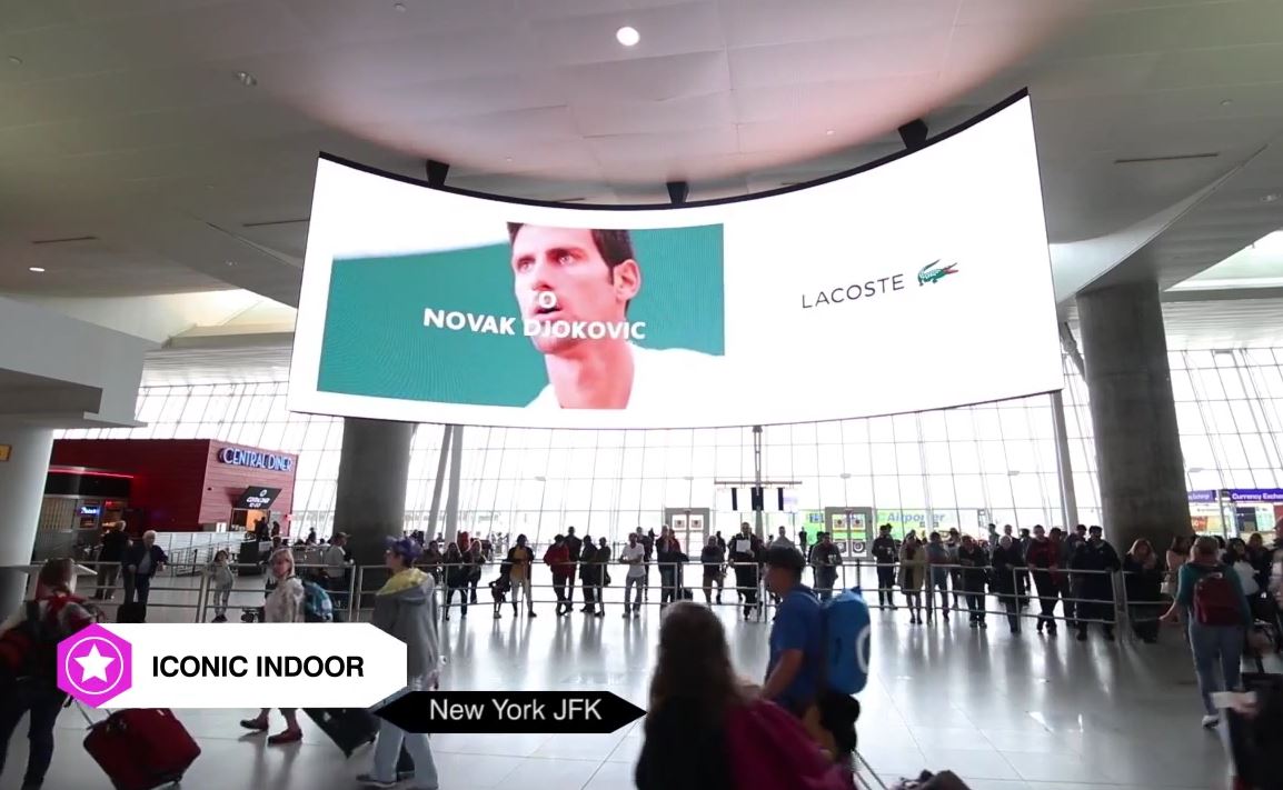 Digital airport advertising 2017 by JCDecaux Global