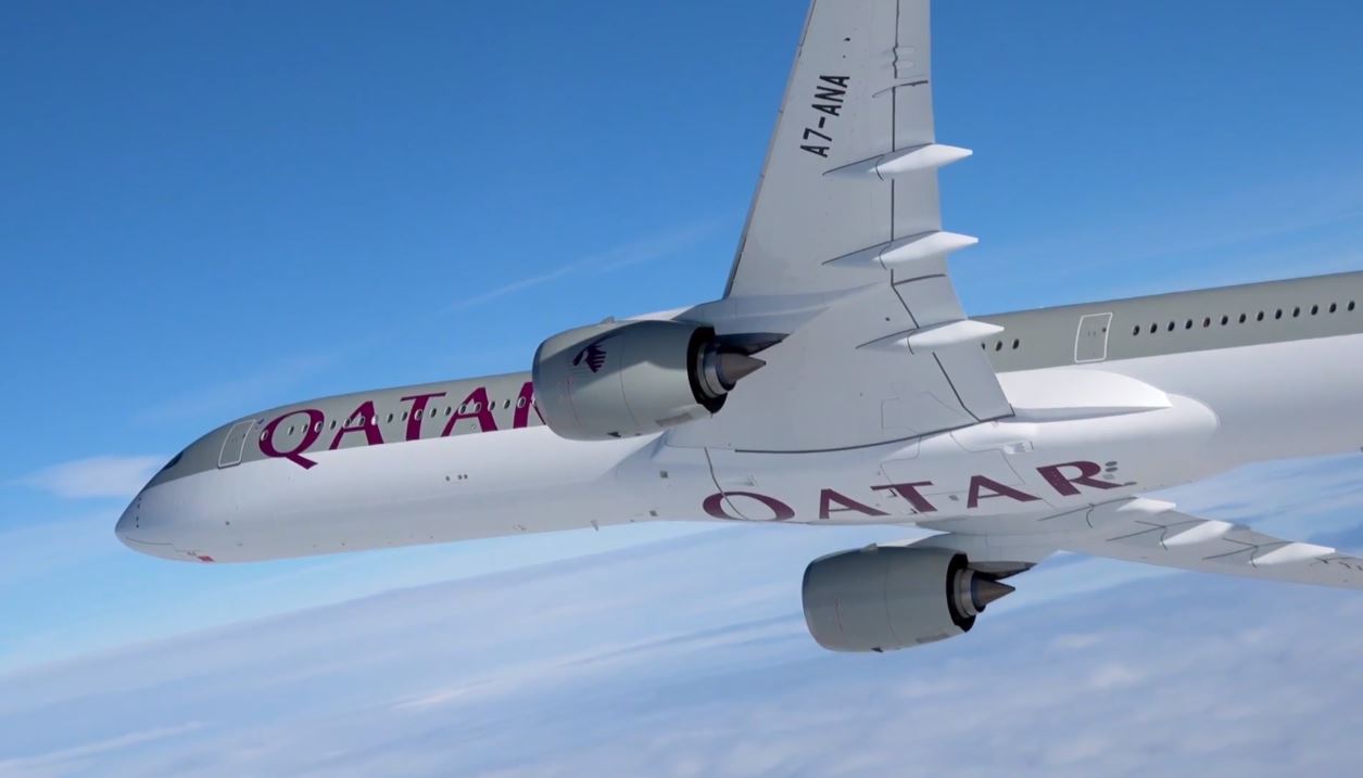 Taking flight with the first Airbus A350-1000 in Qatar Airways livery