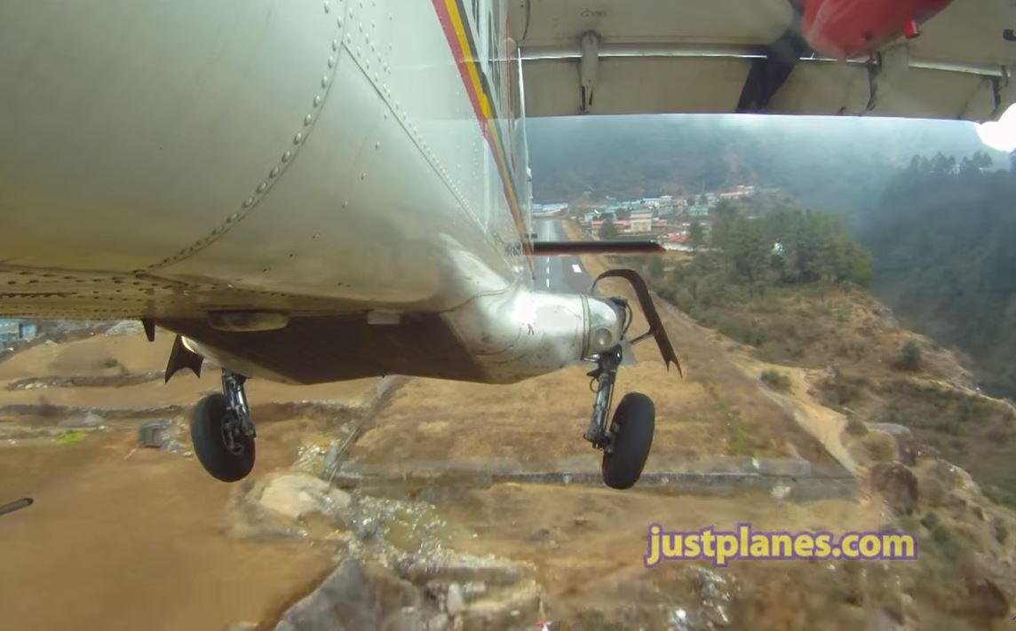 Fantastic Take-off View at Lukla Airport