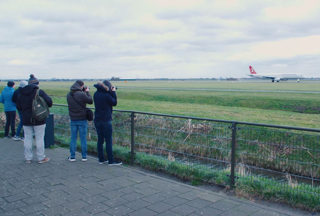 Spotting Terrace at Schiphol’s Polderbaan