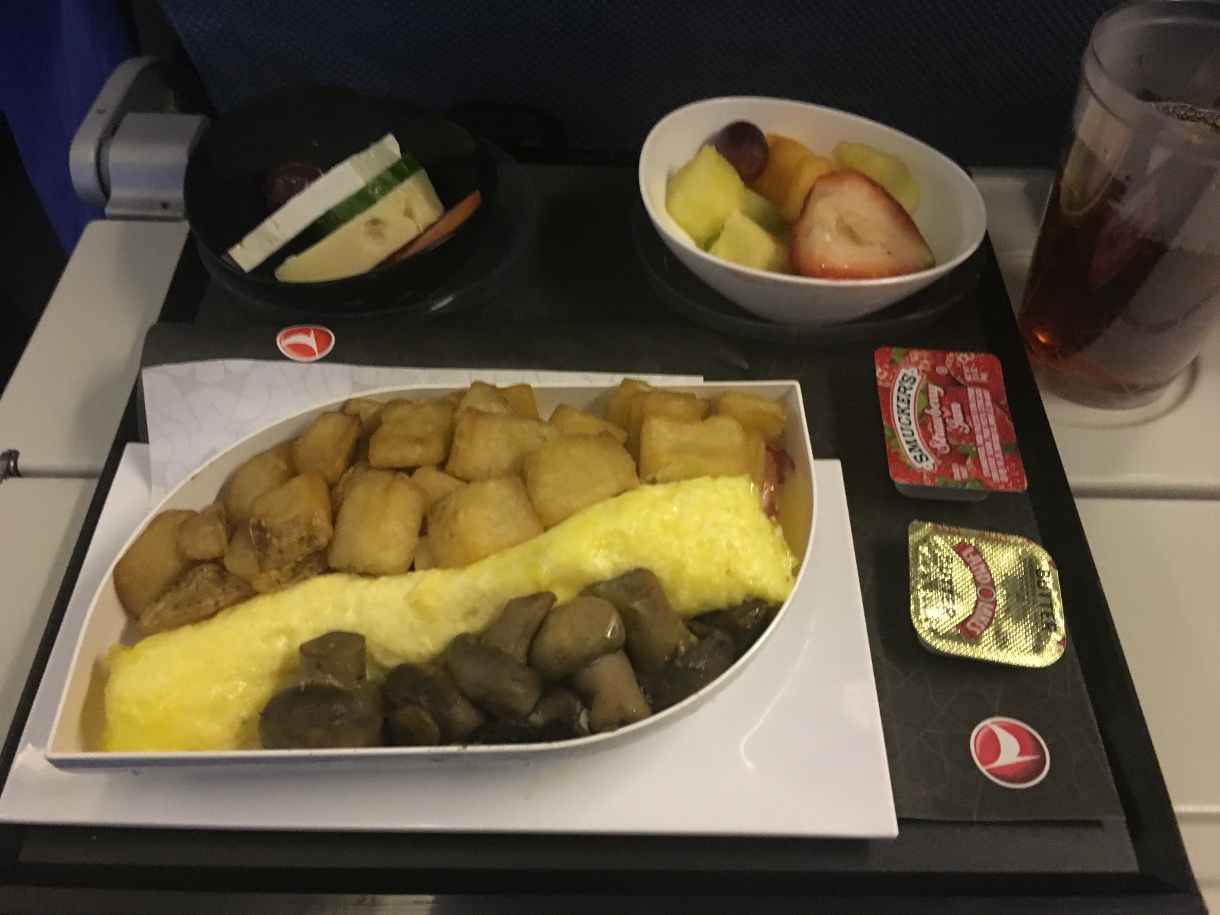 Turkish Airlines Inflight Meal (Istanbul-Miami)