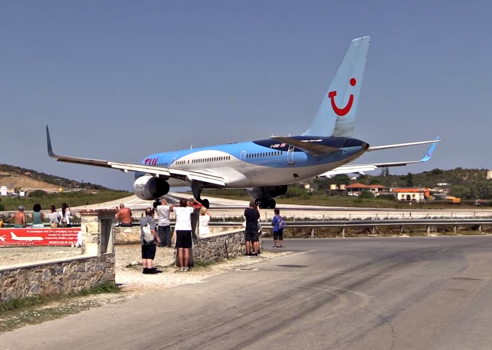 Thomson 757-200 Takeoff from Skiathos