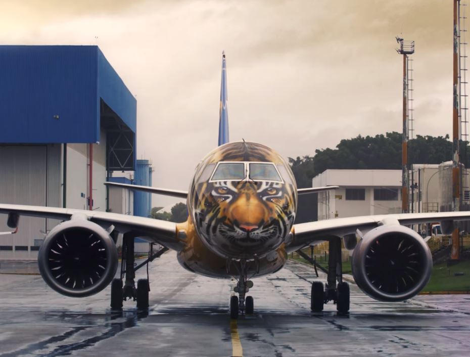 Embraer E2 Tiger Painting