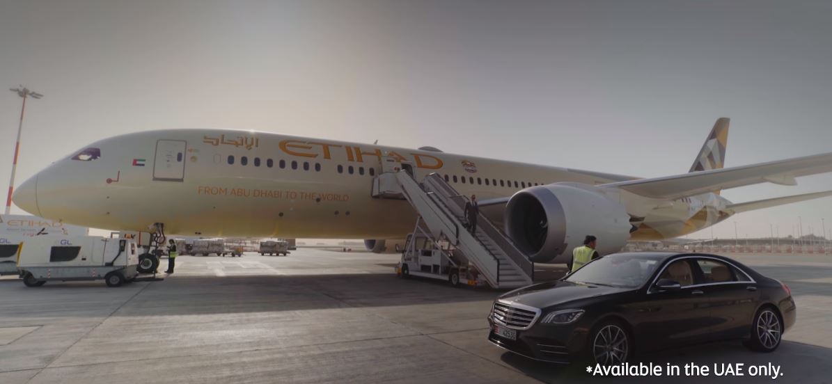 Etihad Airways | Mercedes-Benz Chauffeur Service