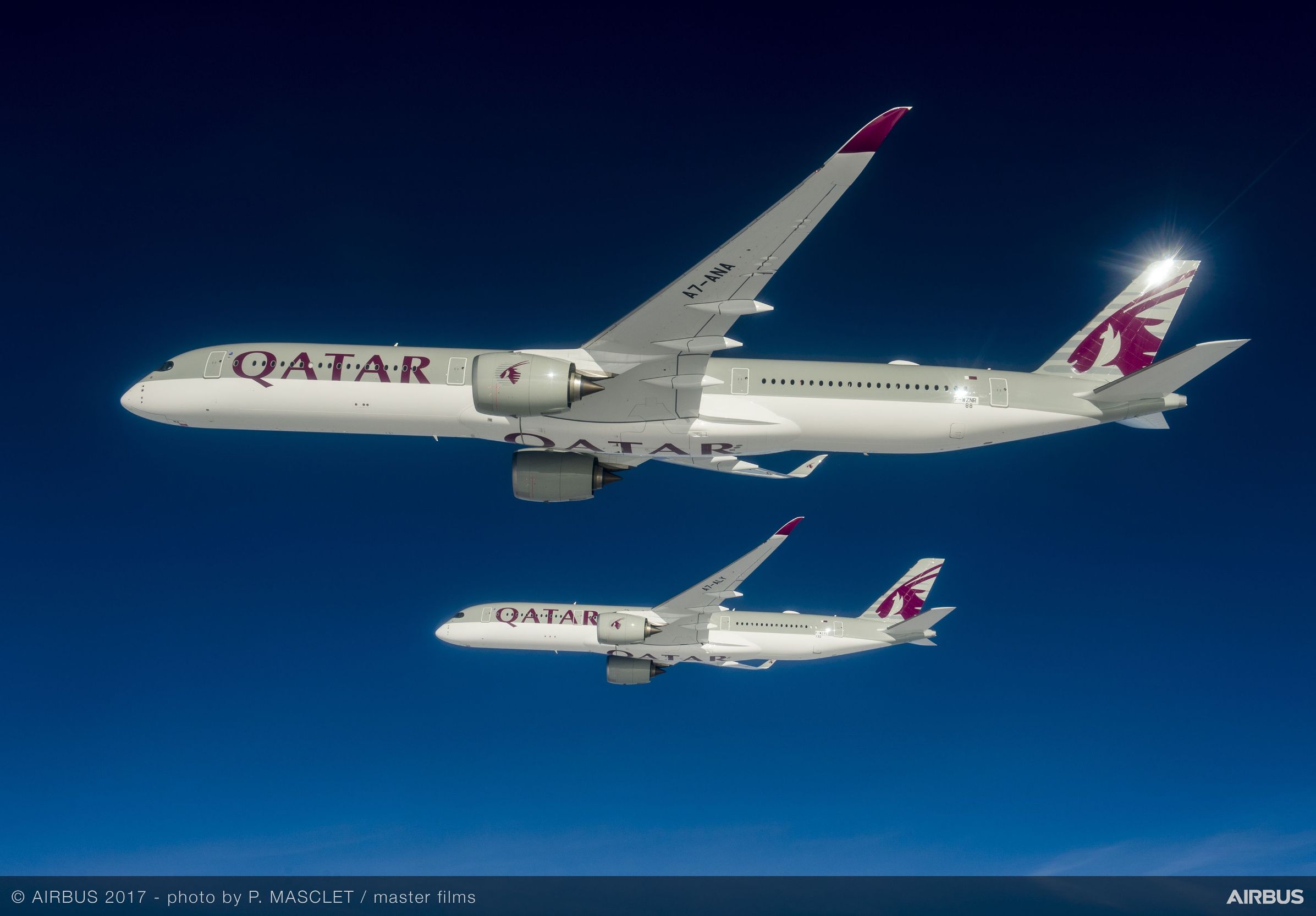 Airbus A350-1000, Qatar Airways Filosunda Hizmete Girdi