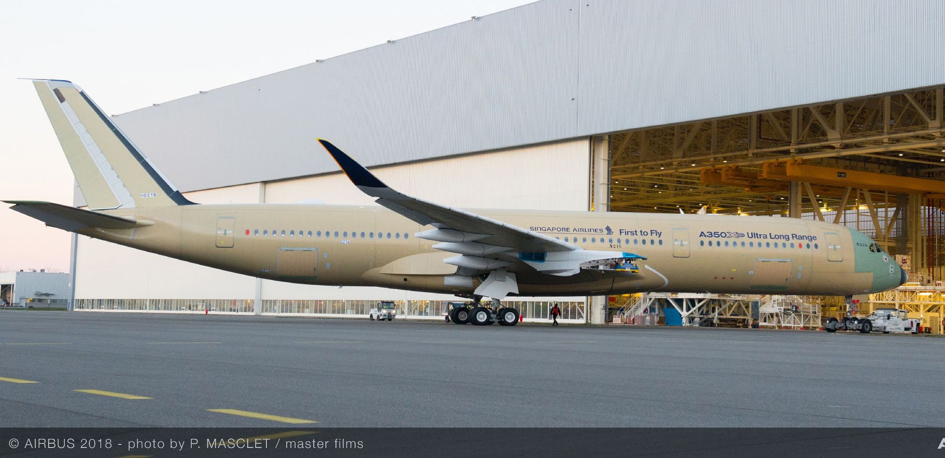 Airbus A350-900ULR Fabrikadan Çıktı