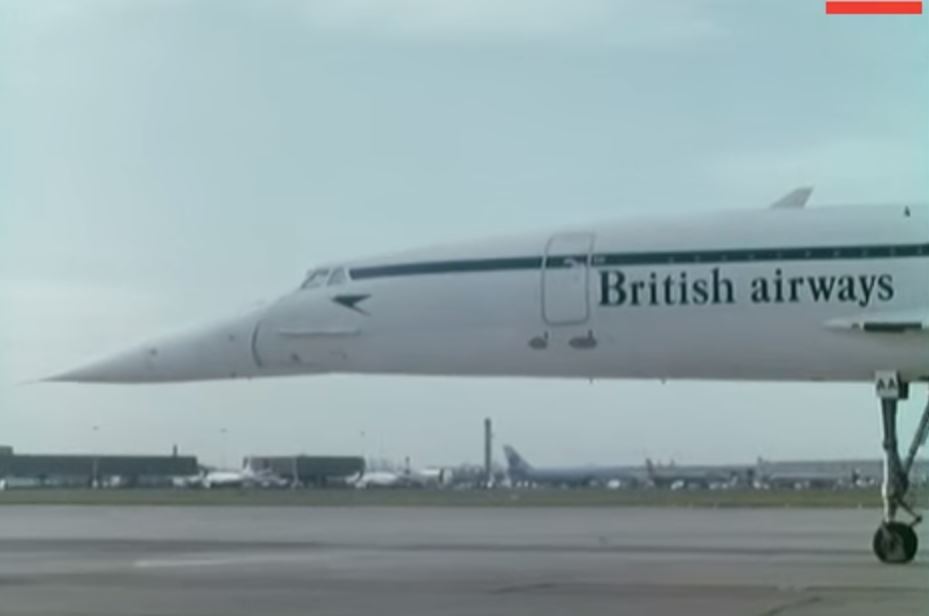 Concorde Inaugural Flight to USA (1977)