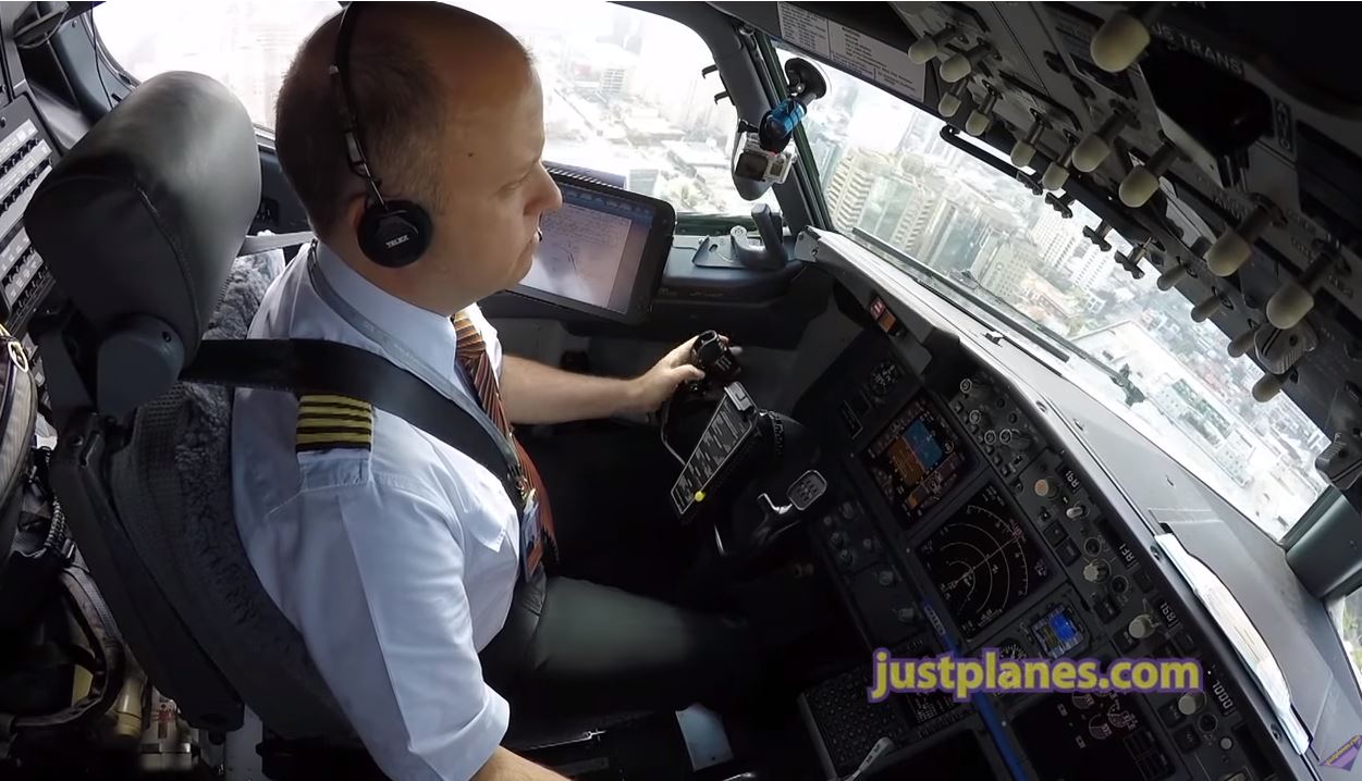 Landing at Congonhas Airport in Sao Paulo