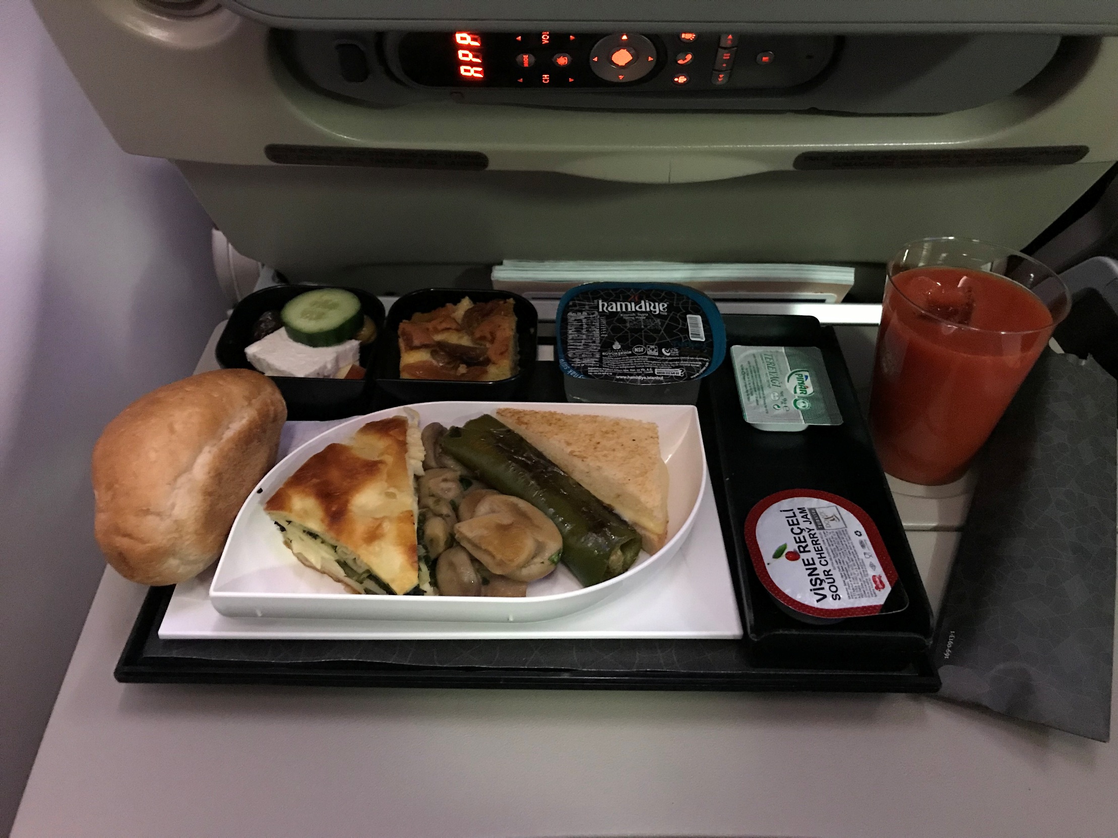 Turkish Airlines Inflight Meal (Istanbul-Kuwait)