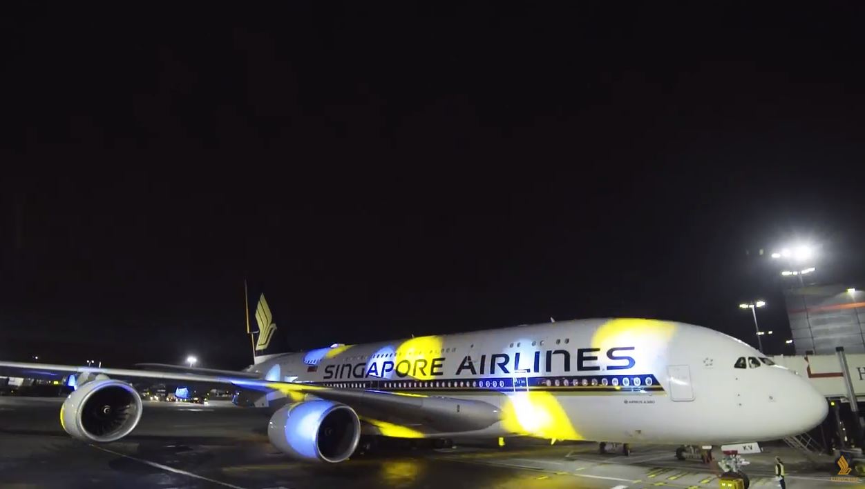 Welcoming the new A380 into London | Singapore Airlines