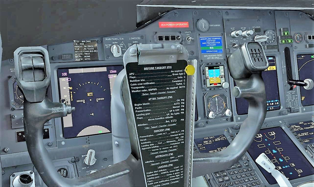 Boeing 737 Yoke