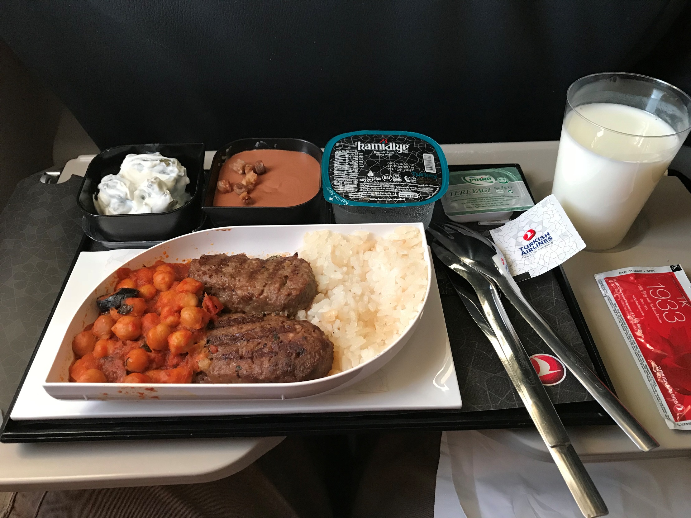 Turkish Airlines Inflight Meal (Istanbul-Tunis)