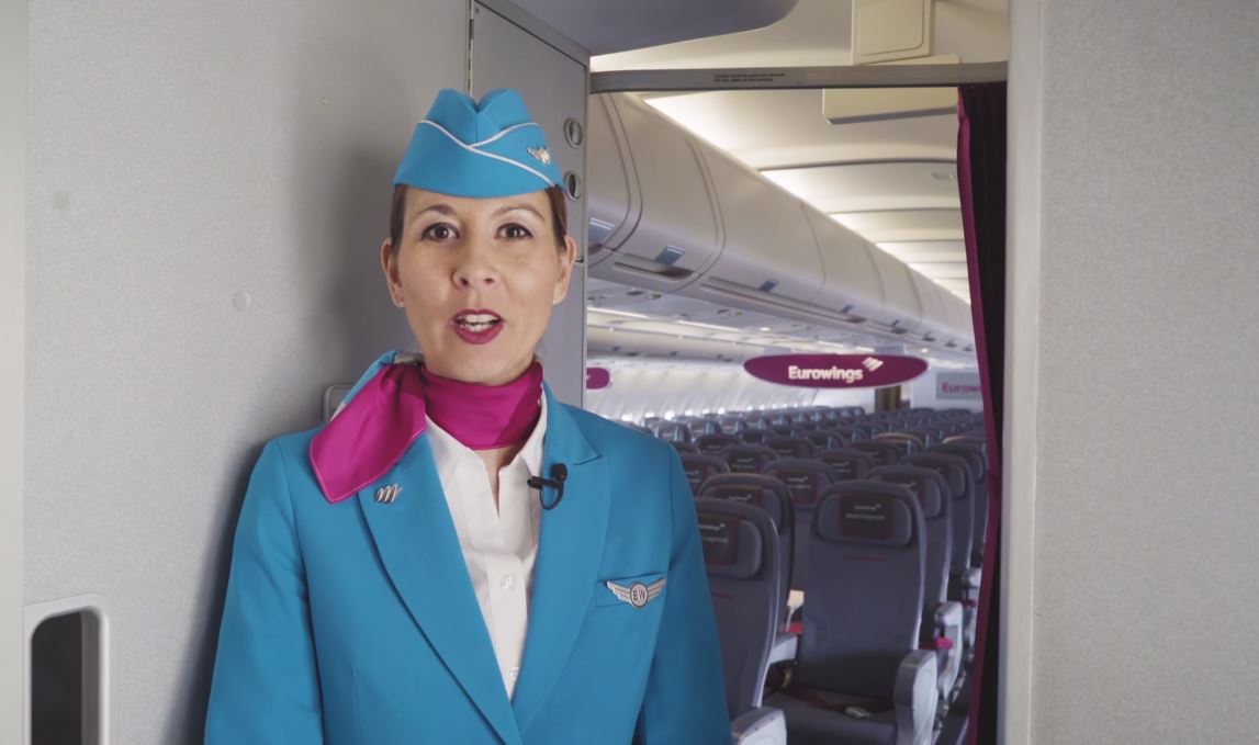 Take a look around: The Eurowings A340