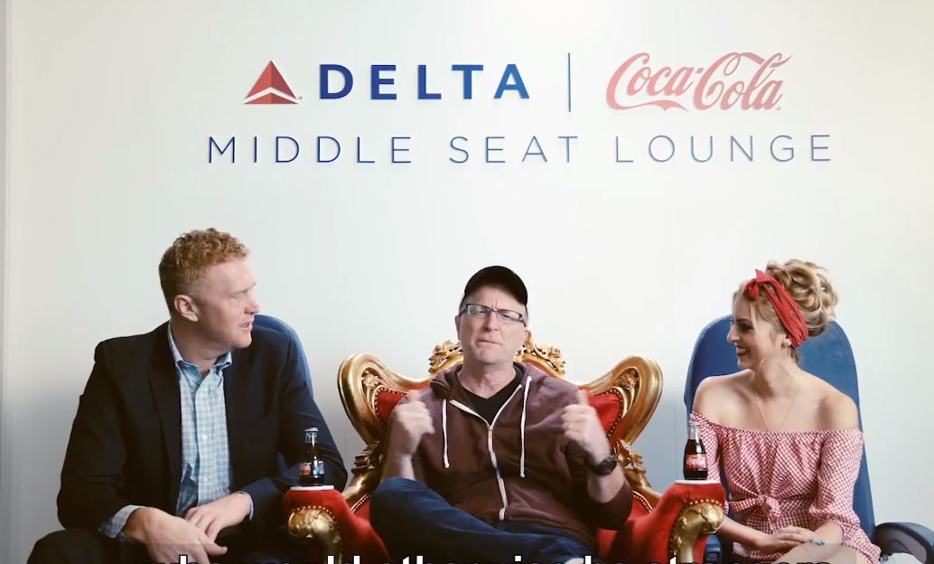 Delta Air Lines & Coca-Cola | The Middle Seat Lounge