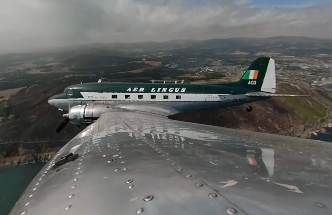 Fly over Dublin in a DC-3 | Aer Lingus