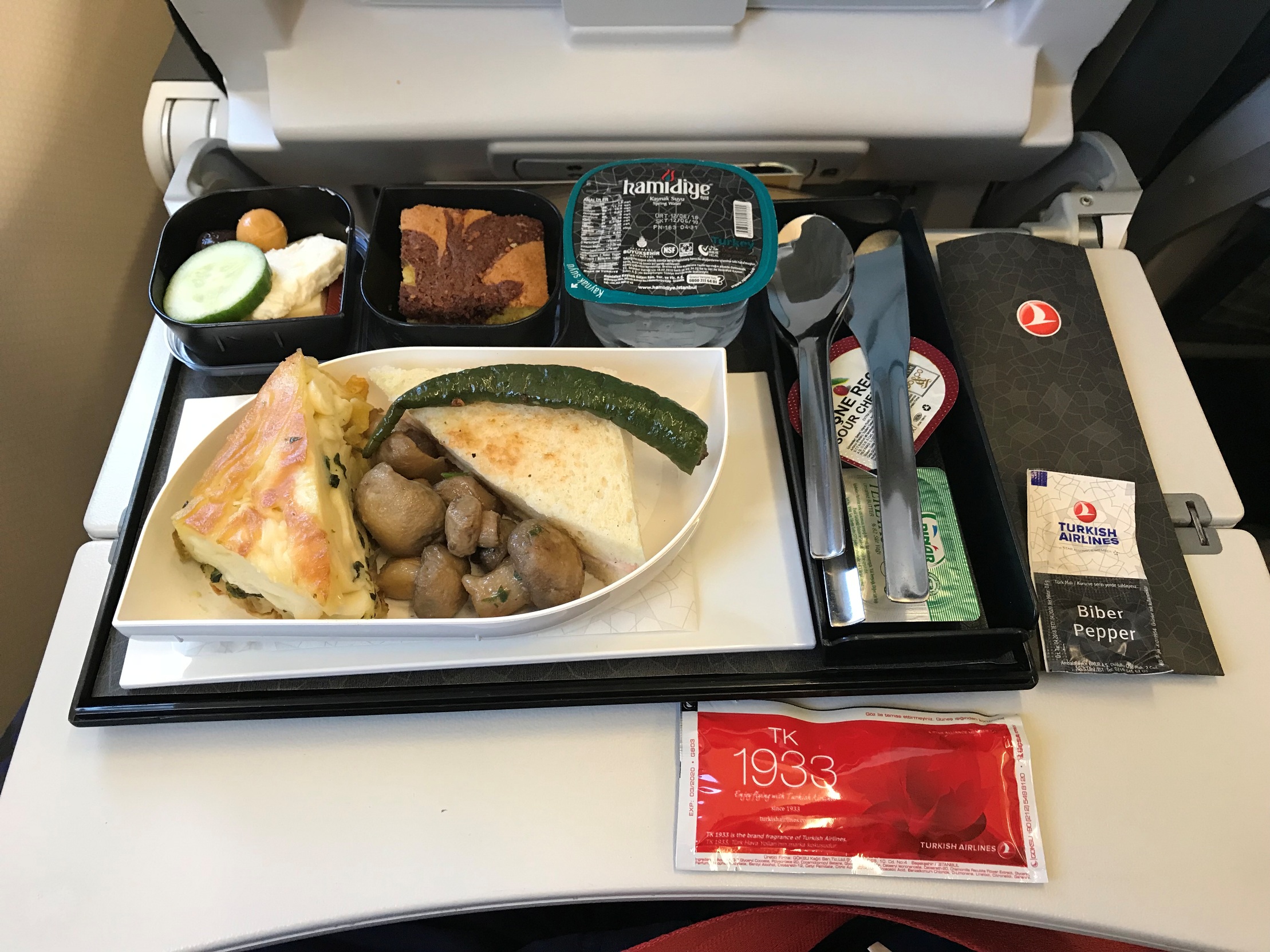 Turkish Airlines Inflight Meal (Doha-Istanbul)