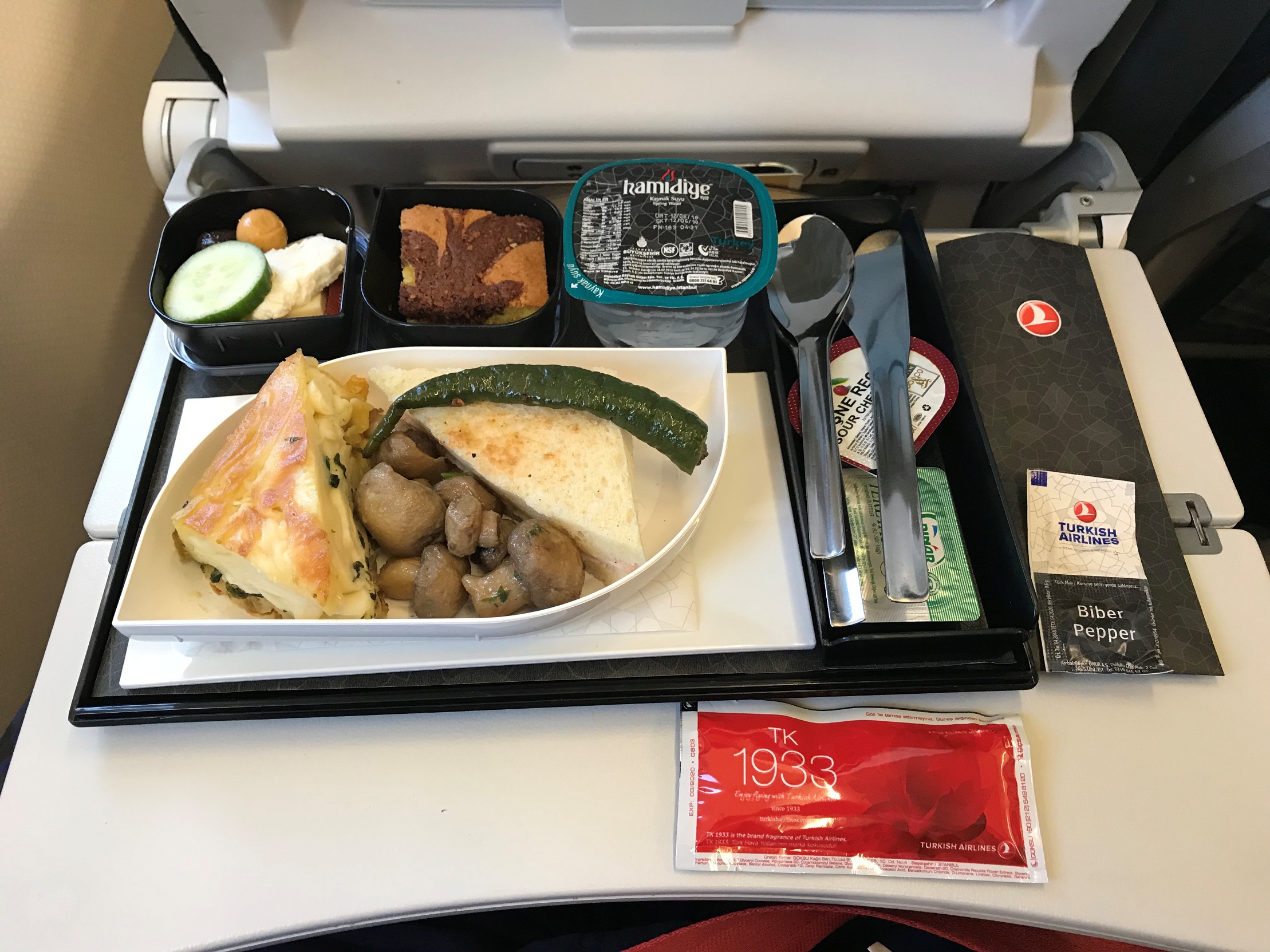 Turkish Airlines Inflight Meal (Doha-Istanbul)