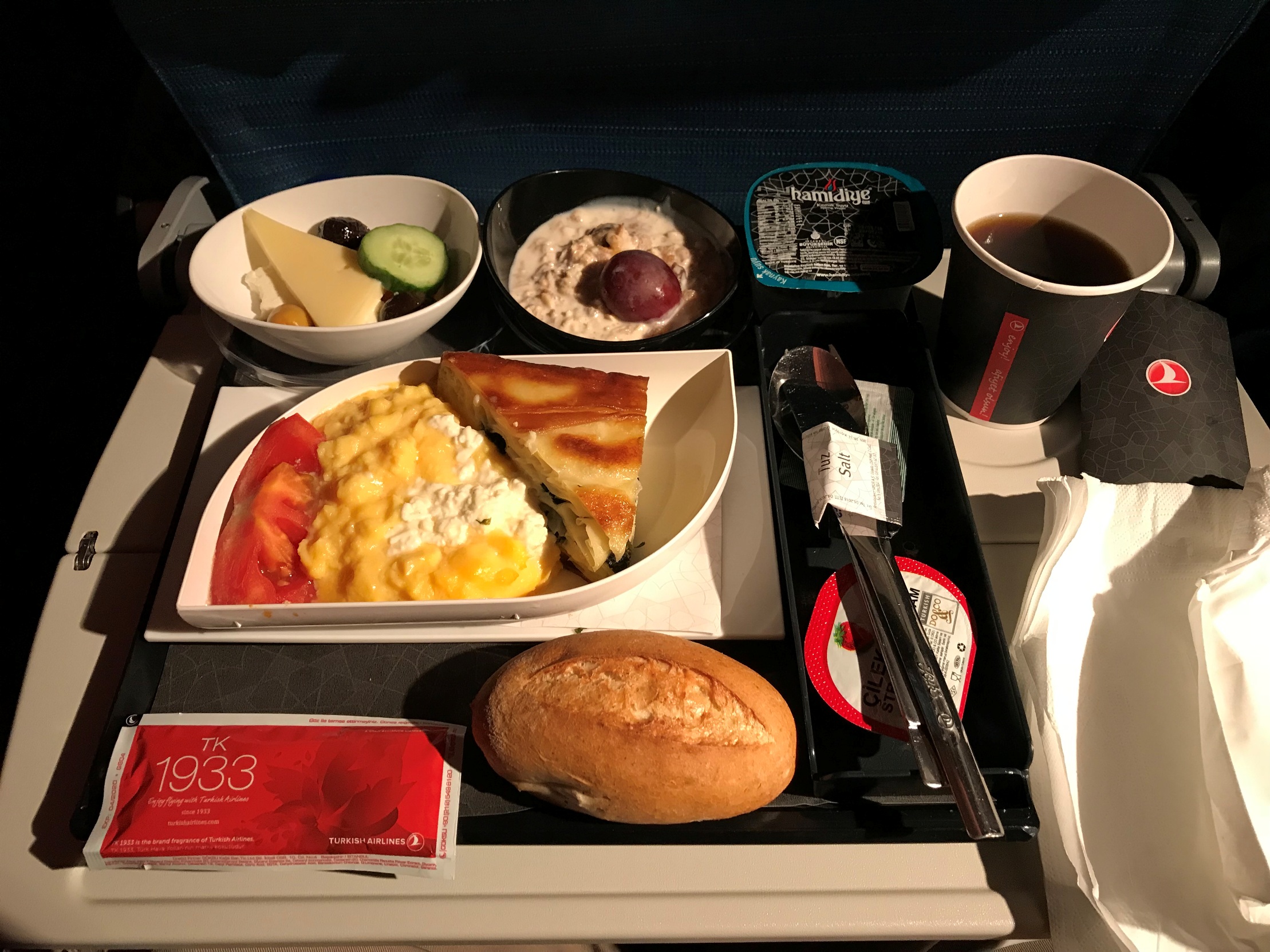 Turkish Airlines Inflight Meal (Istanbul-Hong Kong)