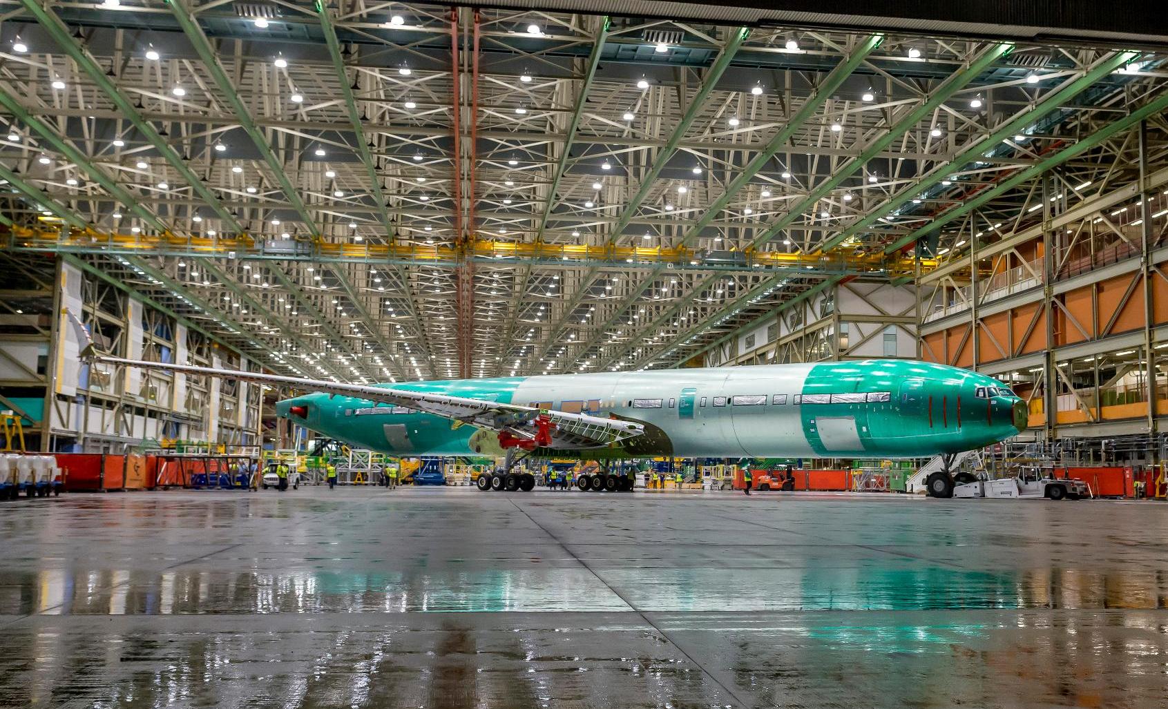 Boeing 777X, İmâlât Hattına Girdi