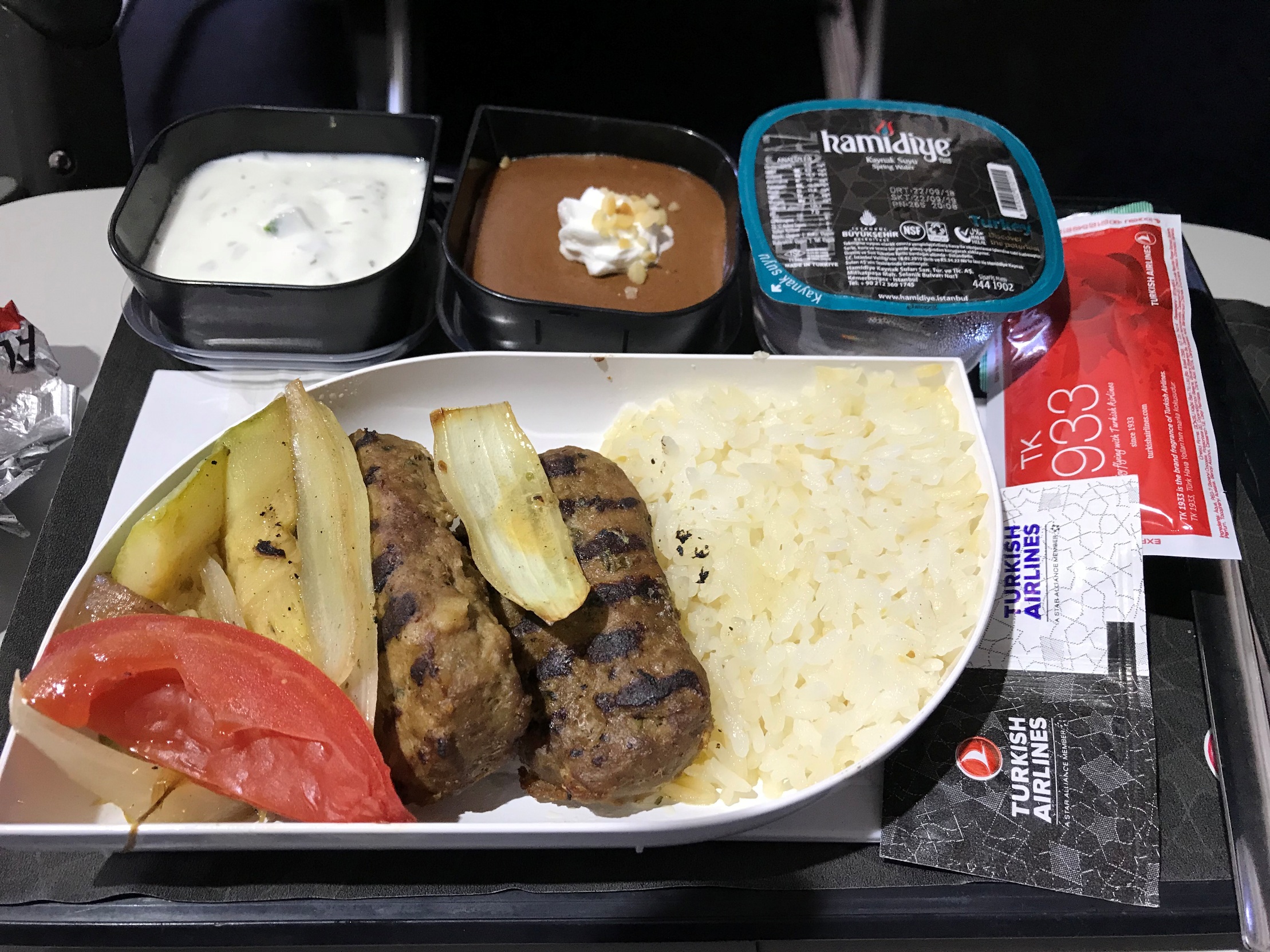 Turkish Airlines Inflight Meal (Istanbul-Frankfurt)