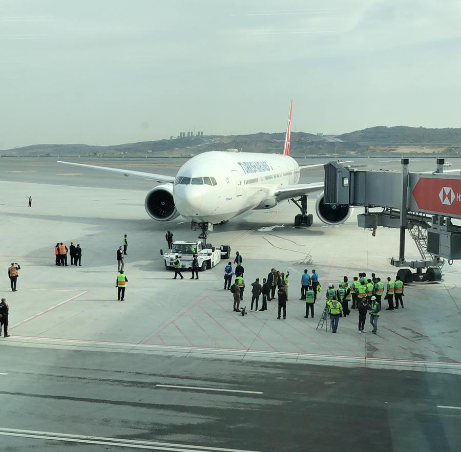 Yeni Havalimanından İlk Seferler İcra Edildi