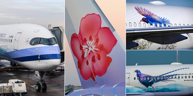 China Airlines’ A350 showcases Taiwan’s nature