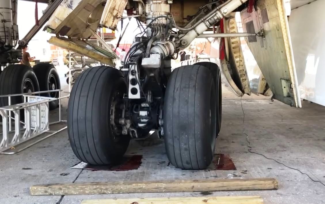 Body Gear Steering on the Boeing 747