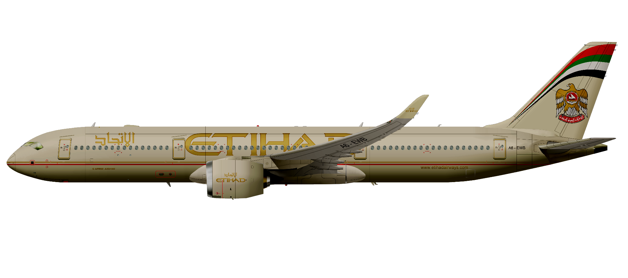 Etihad, A350 Siparişinin Büyük Bir Bölümünü İptal Etti