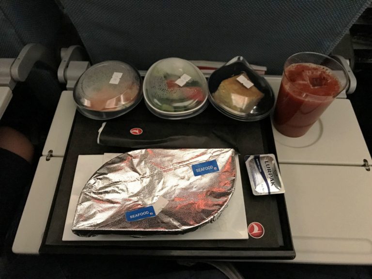 Turkish Airlines Inflight Meal (IstanbulMauritius) Havayolu 101