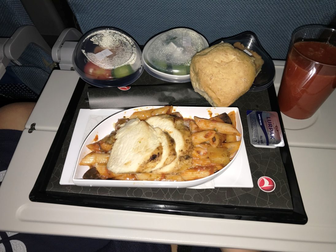 Turkish Airlines Inflight Meal (IstanbulMauritius) Havayolu 101