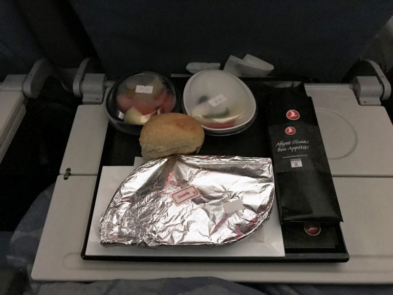 Turkish Airlines Inflight Meal (IstanbulMauritius) Havayolu 101