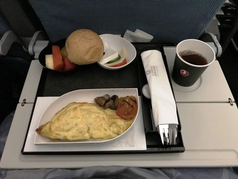 Turkish Airlines Inflight Meal (IstanbulMauritius) Havayolu 101