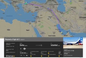 IndiGo x Delhi - Doha - İstanbul
