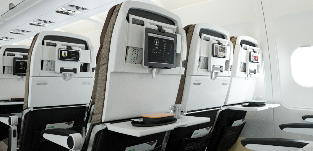 Etihad Airways, Dar Gövde Filosundaki Ekranları Kaldırıyor