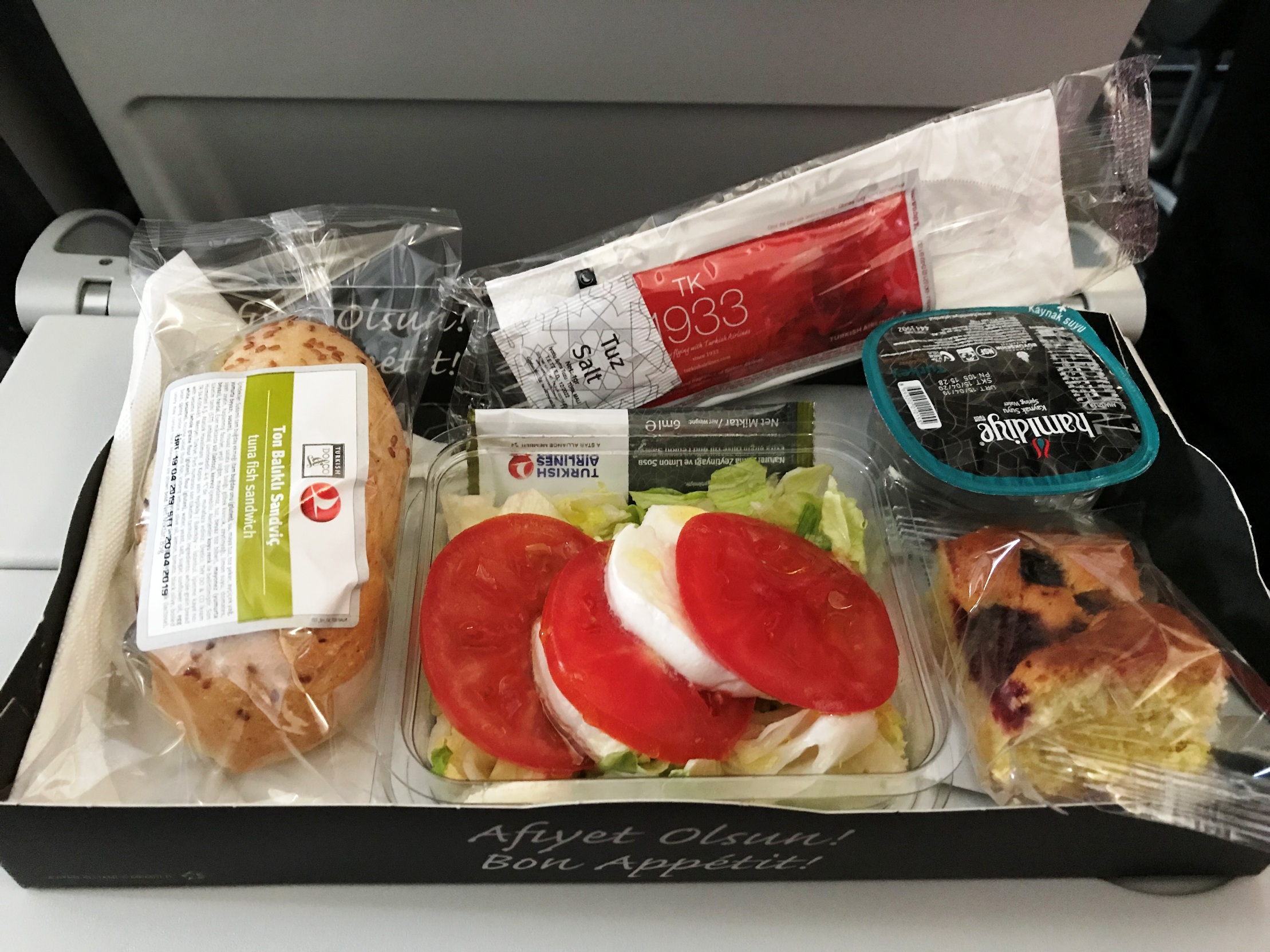 Turkish Airlines Inflight Food (Istanbul-Belgrade)