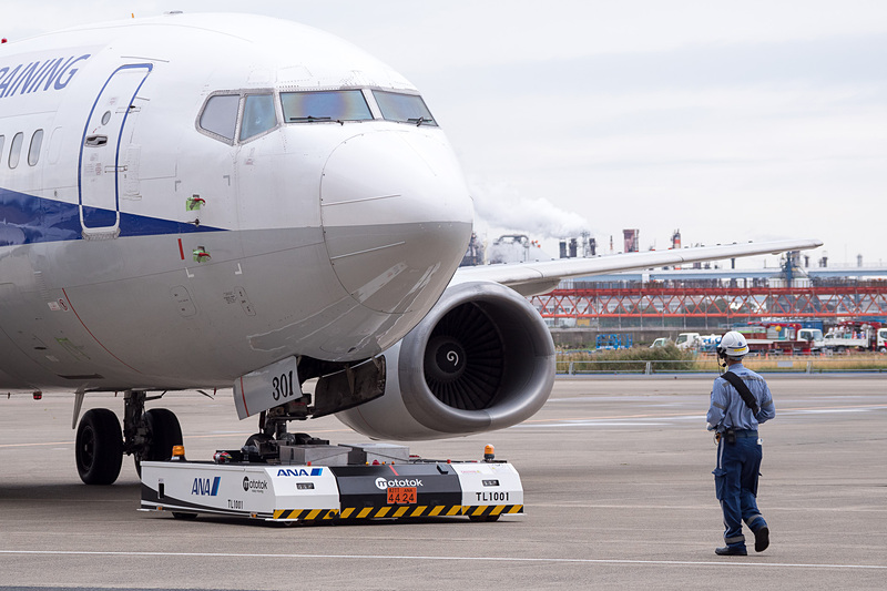 All Nippon Airways, Elektrikli Push-Back Aracı Kullanmaya Başladı