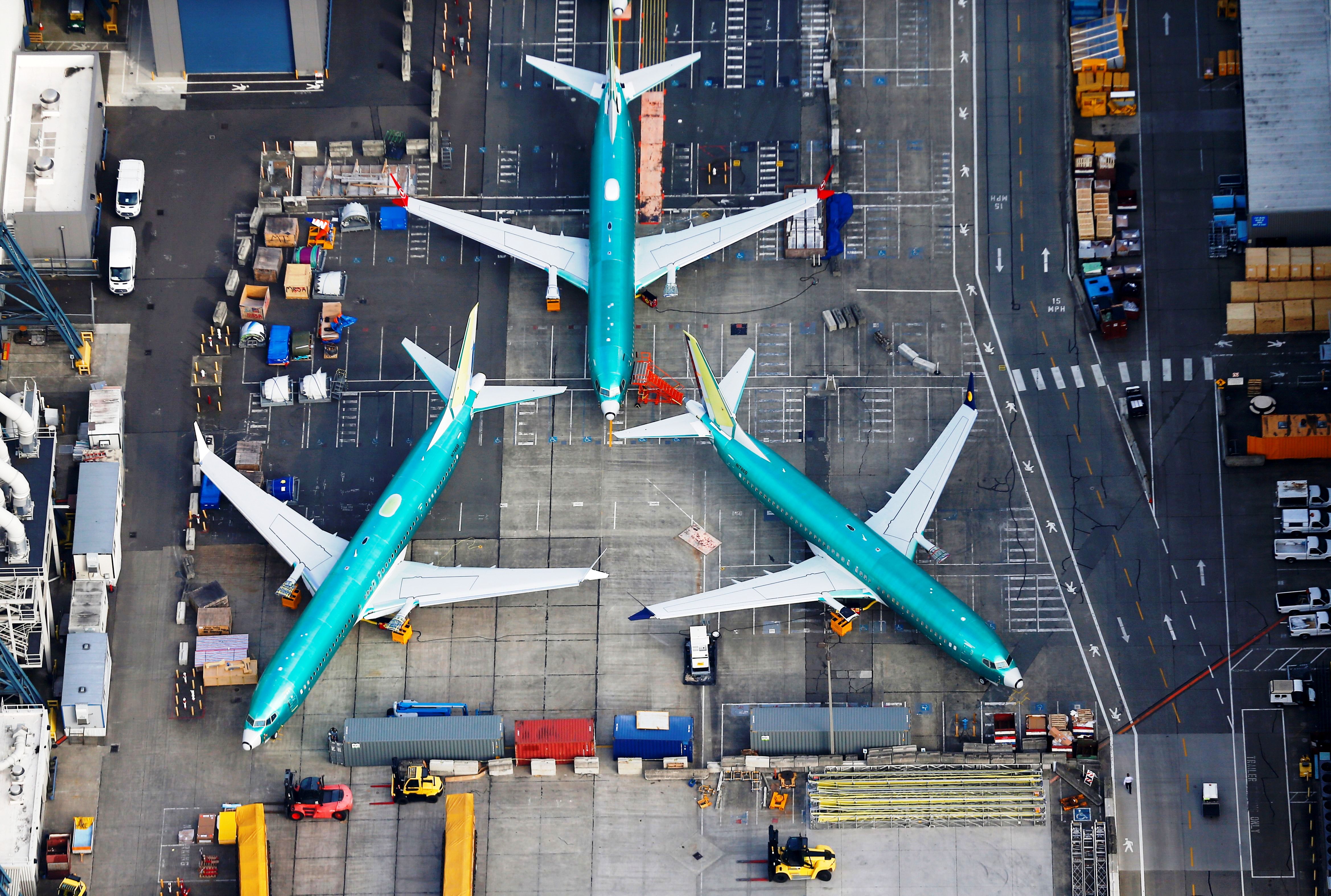 Boeing, 737 MAX Üretimine Yeniden Başladı