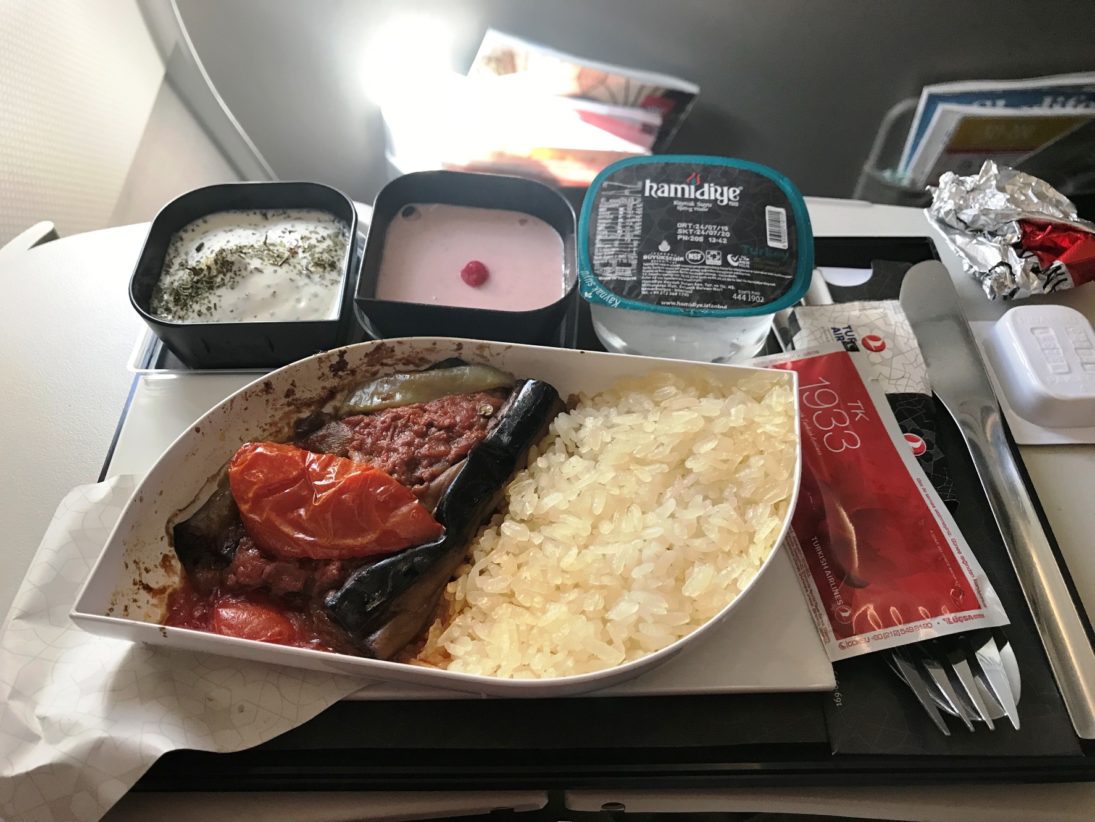 Turkish Airlines Inflight Meal (IstanbulMunich) Havayolu 101