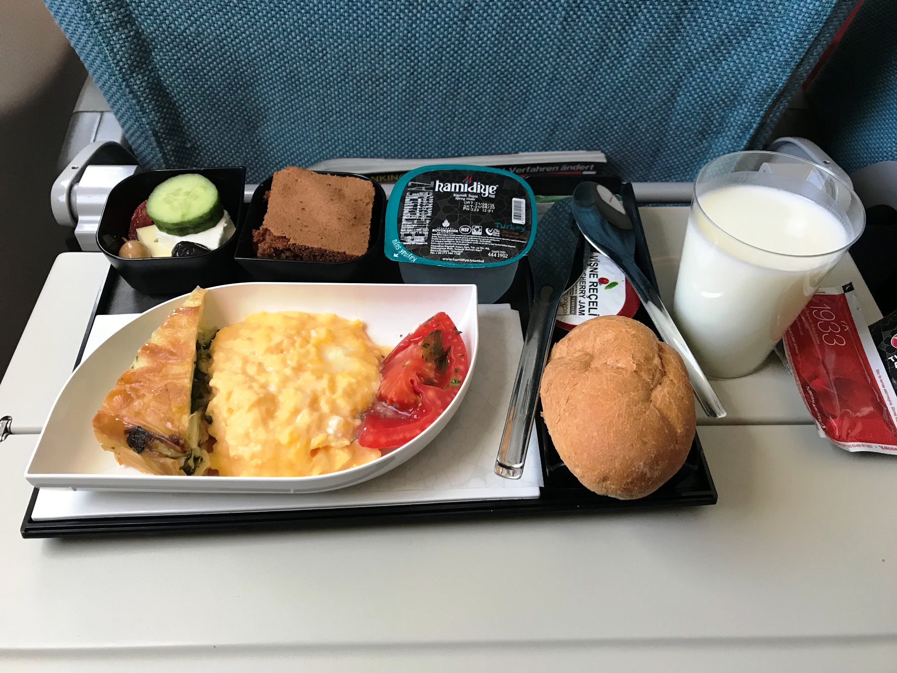 Turkish Airlines Inflight Meal (Istanbul-Munich)