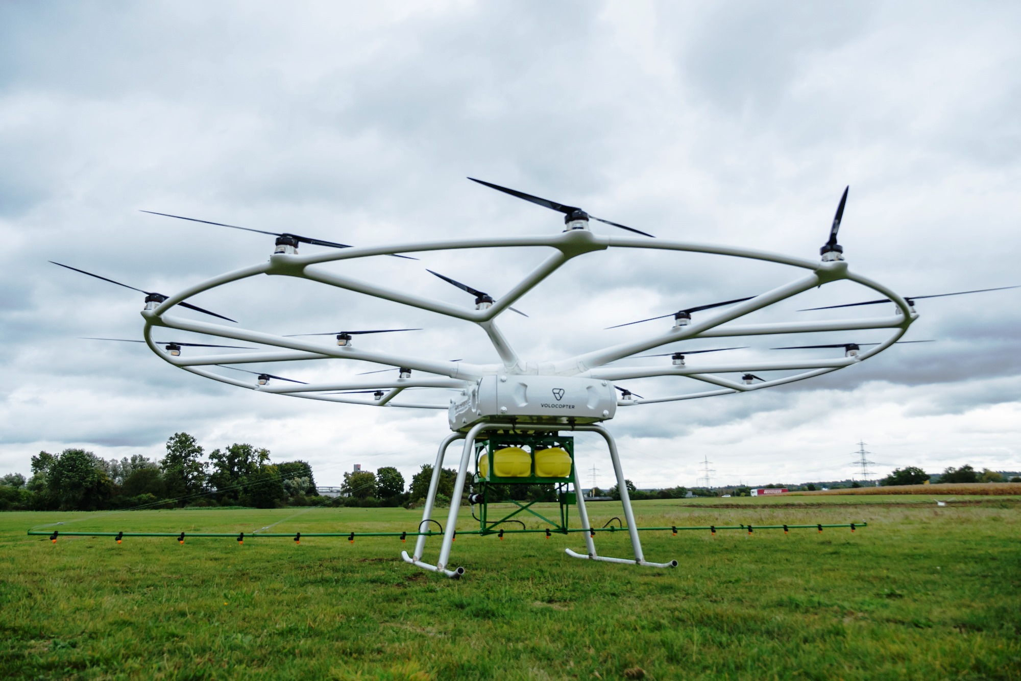 Ziraî İlaçlamada, John Deere – Volocopter İşbirliği